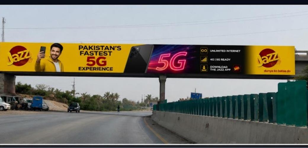 M-9 Interchange Overhead Boards - 60 × 20 ft (7 Flyovers)