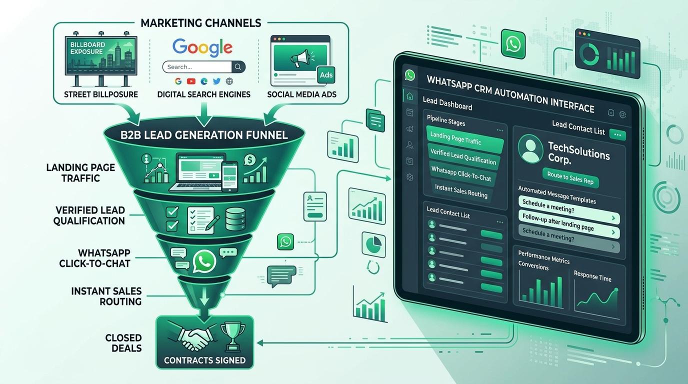 High-Converting Commercial Lead Generation Funnel Architecture in Pakistan