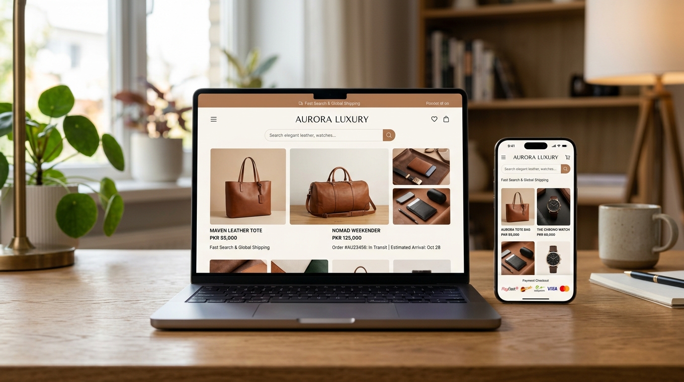 High-Performance Headless E-Commerce Store with Pakistani Payment & Courier Integrations